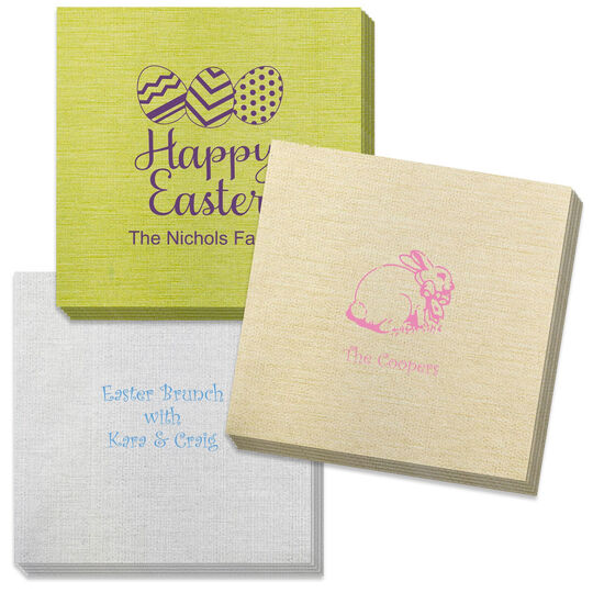 Design Your Own Easter Bamboo Luxe Napkins
